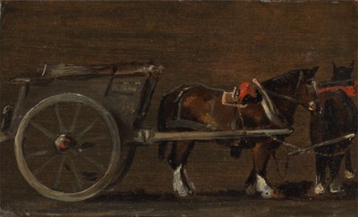 Häst och vagn, ca. 1814. av John Constable