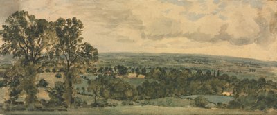 Landskap. av John Constable