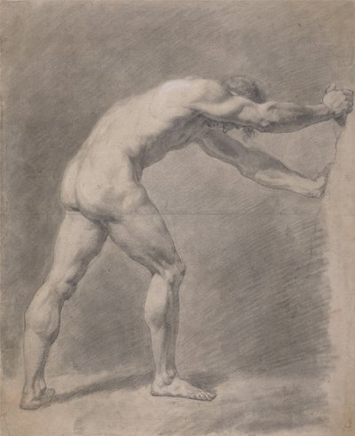 Manlig nakenstudie av John Constable