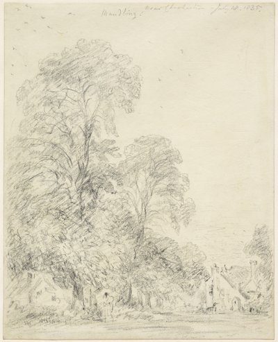 Maudlin, nära Chichester, 18 juli 1835 av John Constable