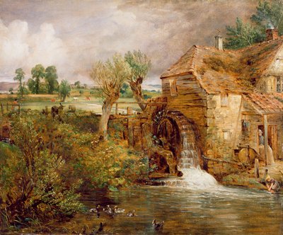 Bruk i Gillingham, Dorset av John Constable