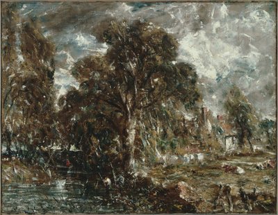 On the River Stour av John Constable