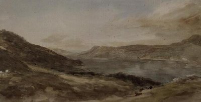 PD.77-1950 Windermere, ca 1806 (akvarell) av John Constable