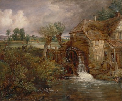 Parham Mill, Gillingham, ca. 1826. av John Constable