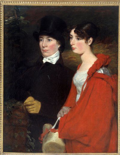 Porträtt av Ann och Mary Constable. Målning av John Constable (1776-1837), cirka 1810-1814. Privat samling. - Porträtt av Ann och Mary Constable. Målning av John Constable (1776-1837), cirka 1810-1814. Privat samling. av John Constable