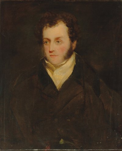 Porträtt av en gentleman, traditionellt identifierad som Lancelot Archer-Burton av John Constable