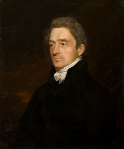 Porträtt av Hon. och pastor George Bridgeman, ca 1800-32 (olja på duk) av John Constable
