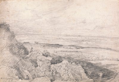 Salisbury Plain från Old Sarum av John Constable