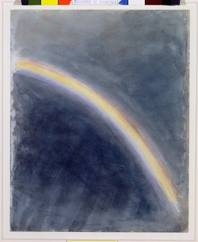Sky Study with Rainbow, 1827 av John Constable