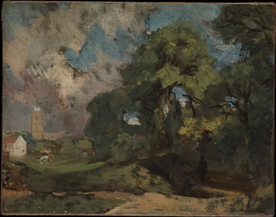 Stoke-by-Nayland av John Constable