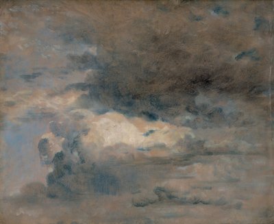 Studie av moln - kvällen den 31 augusti 1822. av John Constable