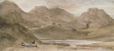 Sty Head Tarn, 12 oktober 1800 av John Constable