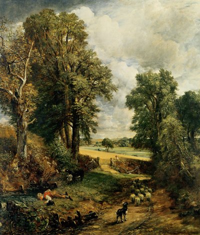 Kornmarken, 1826 swed av John Constable