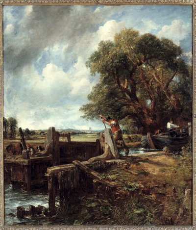 Låset. Målning av John Constable (1776-1837) av John Constable