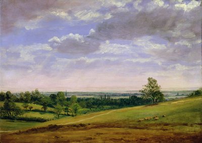 Utsikt från Highgate Hill av John Constable