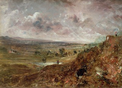 Utsikt över Hampstead Heath av John Constable