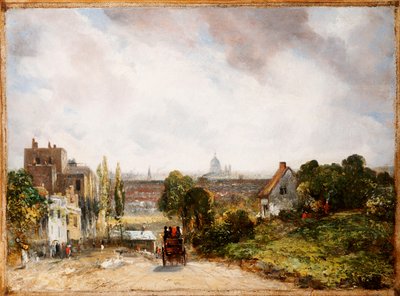 Utsikt över staden London från Sir Richard Steele