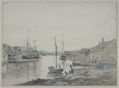 Lager & frakt på Orewell i Ipswich av John Constable