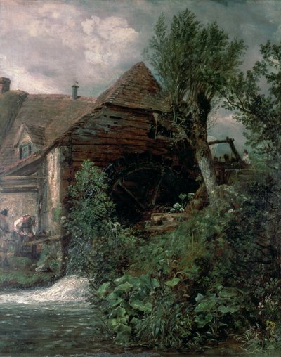 Vattenkvarn i Gillingham, Dorset av John Constable