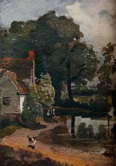 Willy Lotts hus, c1811. av John Constable