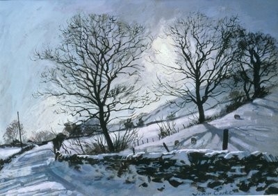 Vintereftermiddag i Dentdale av John Cooke