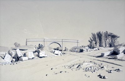 Harrow Weald, 8 maj 1837 (penna, bläck och tvätt på papper) av John Cooke Bourne