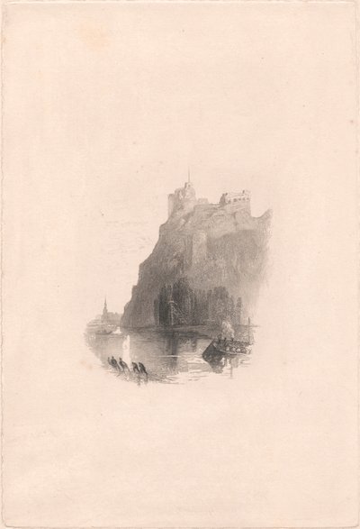 Chateau Gaillard, från söder av John Cousen