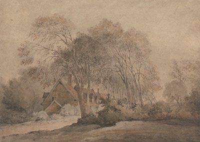 Ett hus bland träd av John Crome