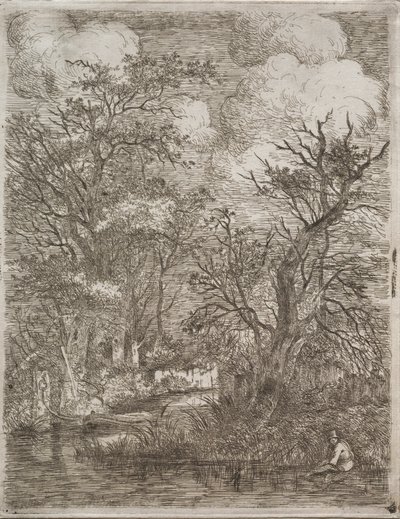 Back of the Mills, ca. 1812-1813. av John Crome