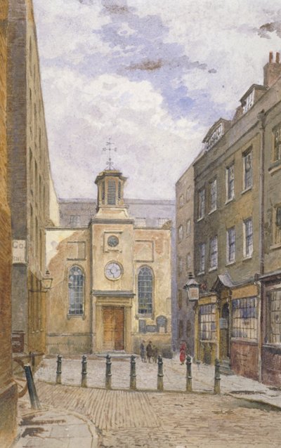 Church of the Holy Trinity, Minories, London, c1881 av John Crowther