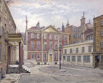 Hus i Austin Friars, City of London av John Crowther