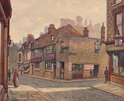 Gamla hus i Snowfields, Bermondsey, 1887 1926 av John Crowther