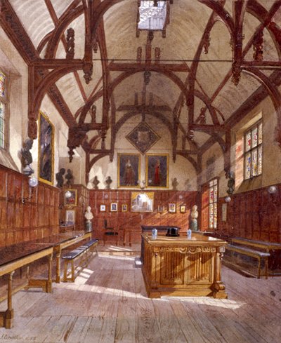 Staple Inn hall, London, 1882 av John Crowther