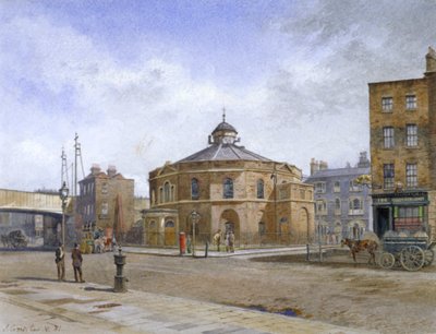 Surrey Chapel, nr 196 Blackfriars Road, Southwark, London, 1881 av John Crowther