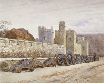 Tower of London, Stepney, London, 1883 av John Crowther