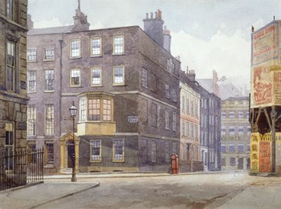 Utsikt över korsningen mellan Howard Street och Norfolk Street, London, 1880 av John Crowther