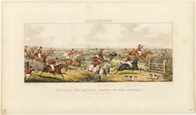 De första tio minuterna, tallrik två från The Leicestershire Hunt av John Dean Paul