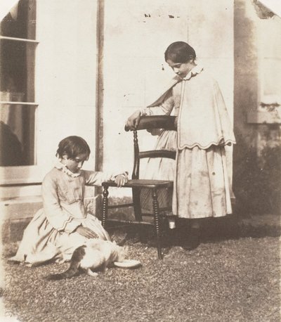 Matar stackars puss, 1853-56. av John Dillwyn Llewelyn