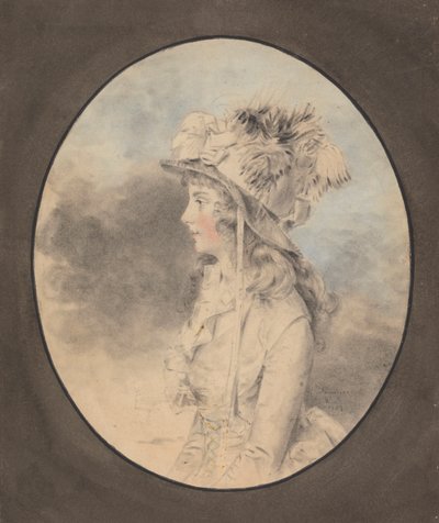 Miss Nott av John Downman