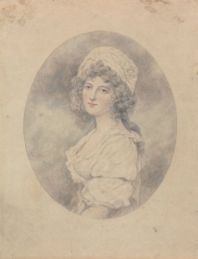 Porträtt av Lady Marjorie Jenkins av John Downman