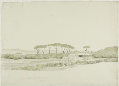 Raffaelles Villa Medici, Rom av John Downman