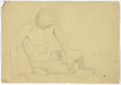Staty av den döende Gallien av John Downman