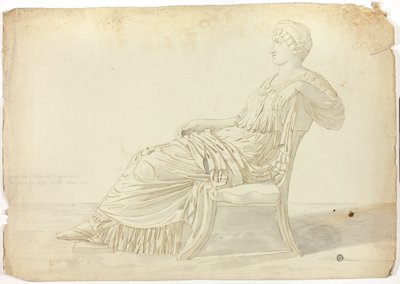 Forntida staty av Agrippina av John Downman