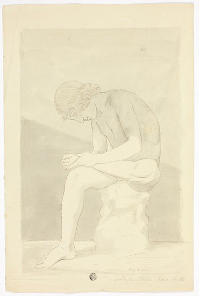Thorn-Picker (Lo Spinario) av John Downman
