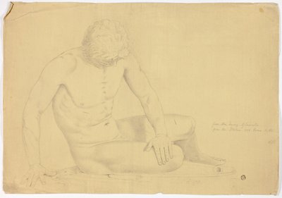 Staty av den döende Gallien av John Downman