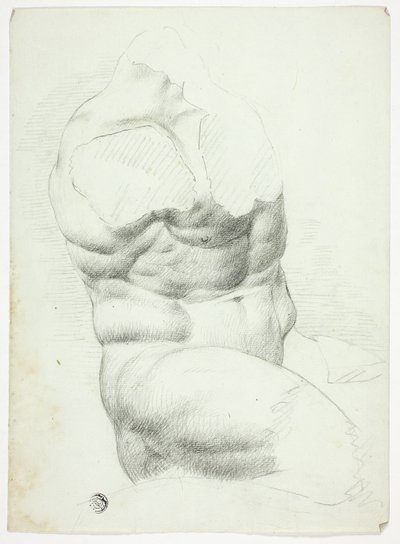 Torso av antik staty av John Downman