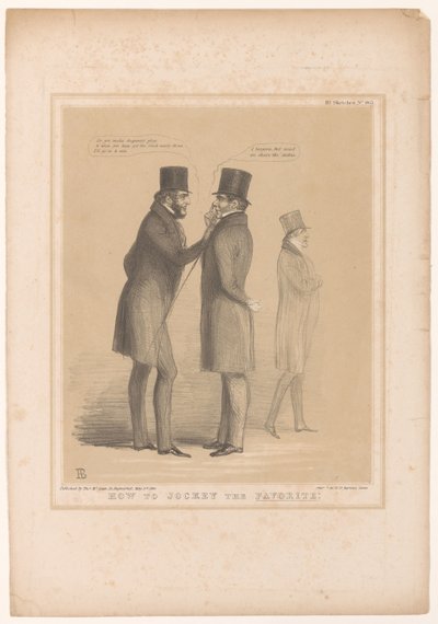 Spotprent träffade Lord Bentinck och Smith O