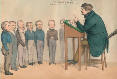 Den irländska läraren, 1836. av John Doyle