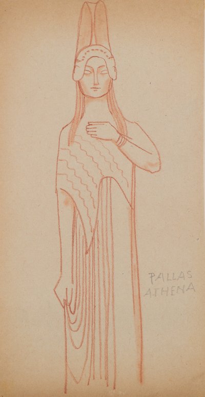 Pallas Athena (penna) av John Duncan