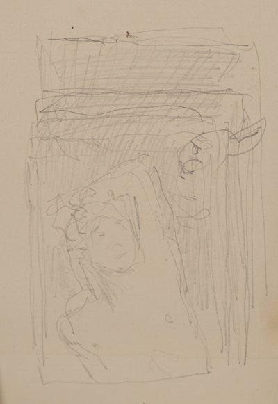 Namnlös [mansfigur] (penna) av John Duncan